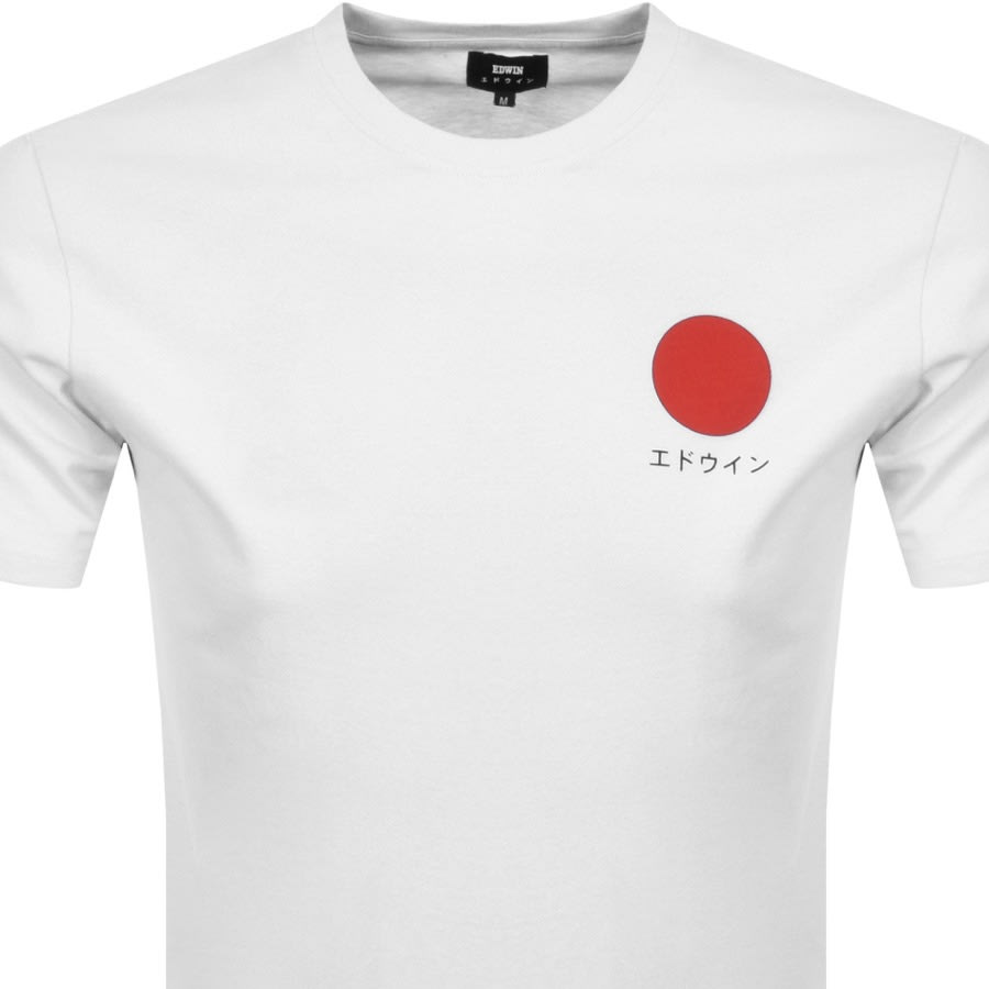 Alternative Image for ProductEdwin Crew Neck Japanese Sun T Shirt White2